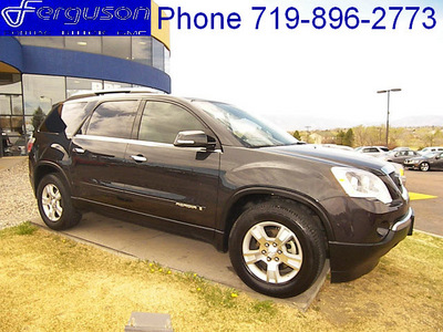 gmc acadia 2007 dk  gray suv slt 1 gasoline 6 cylinders all whee drive automatic 80910