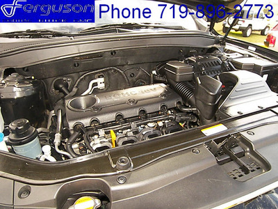 hyundai santa fe 2010 black suv gls gasoline 4 cylinders all whee drive automatic 80910