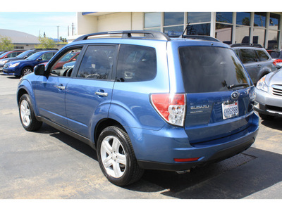 subaru forester 2010 blue suv 2 5x premium gasoline 4 cylinders all whee drive automatic 94063