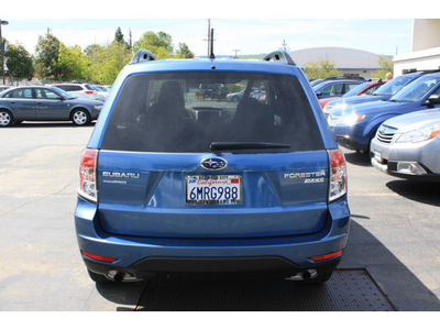 subaru forester 2010 blue suv 2 5x premium gasoline 4 cylinders all whee drive automatic 94063