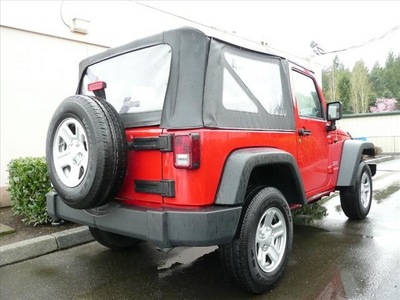 jeep wrangler 2010 red suv sport gasoline 6 cylinders 4 wheel drive 98012
