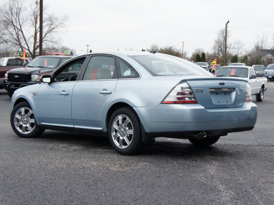 ford taurus 2008 lt  blue sedan limited fwd gasoline 6 cylinders front wheel drive automatic 47172