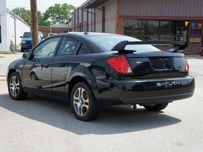 saturn ion 2005 black coupe gasoline 4 cylinders front wheel drive automatic 47130