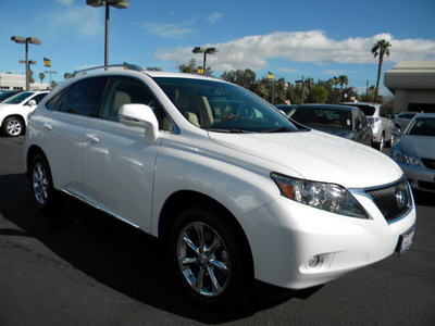 lexus rx 350 2010 white suv gasoline 6 cylinders front wheel drive automatic 92235