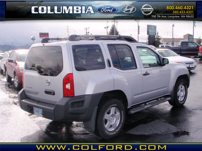 nissan xterra 2008 silver suv s gasoline 6 cylinders 4 wheel drive automatic 98632