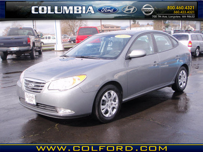 hyundai elantra 2010 gray sedan gls gasoline 4 cylinders front wheel drive automatic 98632