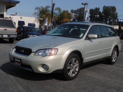 subaru outback 2007 beige wagon gasoline 6 cylinders all whee drive automatic 94063