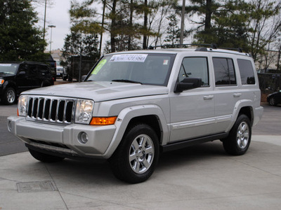 jeep commander 2007 silver suv limited flex fuel 8 cylinders rear wheel drive shiftable automatic 27616