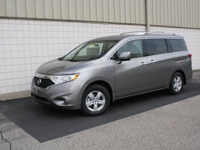 nissan quest 2011 grey van 3 5 sv gasoline 6 cylinders front wheel drive cont  variable trans  47130