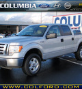 ford f 150 2010 silver xlt gasoline 8 cylinders 4 wheel drive automatic 98632