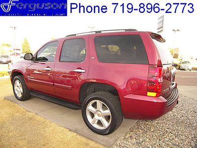 chevrolet tahoe 2007 sport red suv lt flex fuel 8 cylinders 4 wheel drive automatic 80910