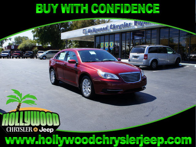 chrysler 200 2011 prp deep cherry red sedan flex fuel 6 cylinders front wheel drive automatic 33021