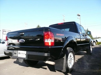 ford ranger 2006 black pickup truck sport gasoline 6 cylinders rear wheel drive 98012