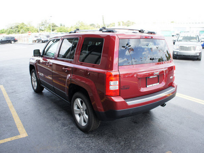 jeep patriot 2011 prp deep cherry red suv gasoline 4 cylinders 2 wheel drive automatic 33021