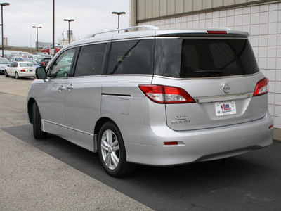 nissan quest 2011 silver van 3 5 sl gasoline 6 cylinders front wheel drive cont  variable trans  47130