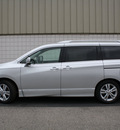nissan quest 2011 silver van 3 5 sl gasoline 6 cylinders front wheel drive cont  variable trans  47130