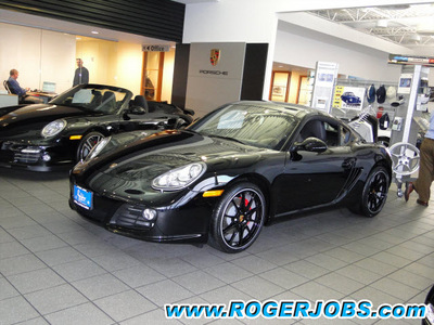 porsche cayman 2011 black coupe s gasoline 6 cylinders 6 speed manual 98226