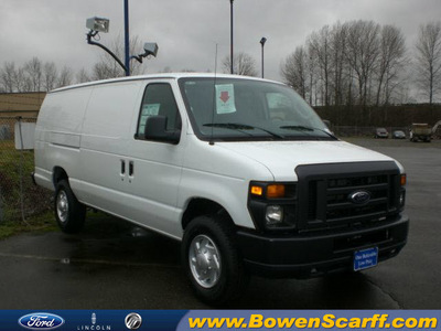 ford e 250 2011 white van e 250 flex fuel 8 cylinders rear wheel drive automatic 98032