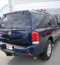 nissan armada 2011 dk  blue suv gasoline 8 cylinders 2 wheel drive not specified 46219