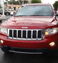 jeep grand cherokee 2011 prh inferno red cry suv overland gasoline 8 cylinders 2 wheel drive automatic 33021