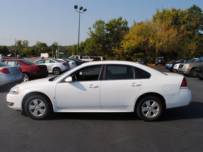 chevrolet impala 2010 white sedan lt flex fuel 6 cylinders front wheel drive automatic 27330