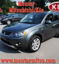 mitsubishi outlander 2008 green suv xls gasoline 6 cylinders all whee drive automatic 44060