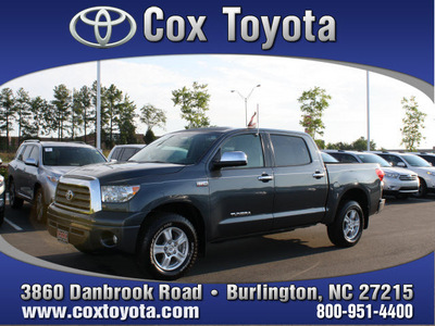 toyota tundra 2007 gray limited gasoline 8 cylinders 4 wheel drive automatic 27215