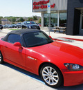 honda s2000 2006 red gasoline 4 cylinders rear wheel drive 6 speed manual 76210
