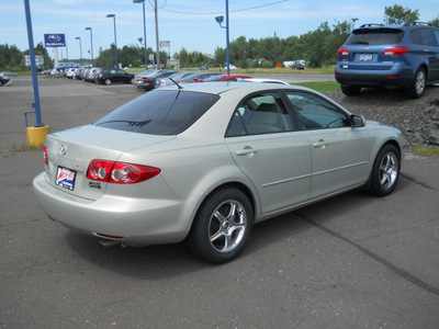 mazda mazda6 2005 lt  green sedan i gasoline 4 cylinders front wheel drive 5 speed manual 55811