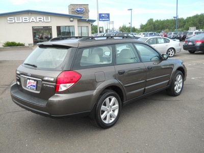subaru outback 2009 dk  brown wagon 2 5i gasoline 4 cylinders all whee drive 5 speed manual 55811