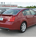 nissan maxima 2007 red sedan se gasoline 6 cylinders front wheel drive automatic 77388