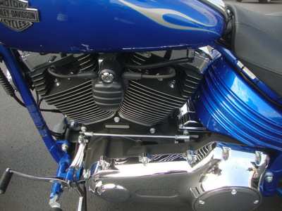 harley davidson fxcwc 2008 blue rocker c 2 cylinders 5 speed 45342