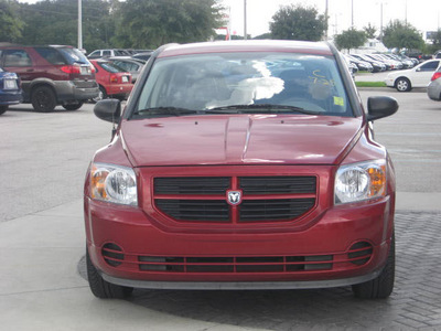 dodge caliber 2008 red hatchback se gasoline 4 cylinders front wheel drive automatic 33884