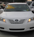 toyota camry 2007 white sedan le gasoline 4 cylinders front wheel drive automatic 33884
