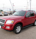 ford explorer 2010 red suv xlt 4wd gasoline 6 cylinders 4 wheel drive 5 speed automatic 55321
