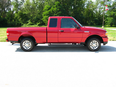 ford ranger 2010 red xlt gasoline 4 cylinders 2 wheel drive automatic with overdrive 45840