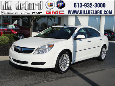 saturn aura 2008 white sedan xr gasoline 6 cylinders front wheel drive automatic 45036