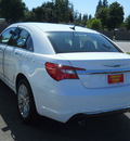 chrysler 200 2011 white sedan limited flex fuel 6 cylinders front wheel drive shiftable automatic 99212