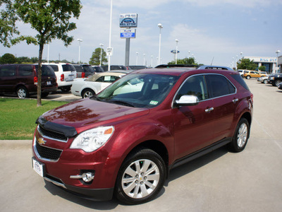 chevrolet equinox 2010 red suv ltz gasoline 6 cylinders all whee drive automatic 76205