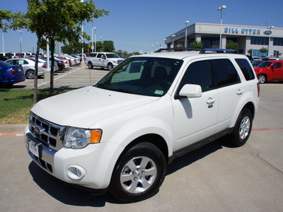 ford escape 2011 white suv limited flex fuel 6 cylinders front wheel drive automatic 76205
