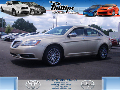 chrysler 200 2011 gold sedan limited gasoline 4 cylinders front wheel drive automatic 34788