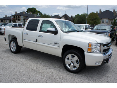 chevrolet silverado 1500 2011 white lt flex fuel 8 cylinders 2 wheel drive 6 spd auto 77090