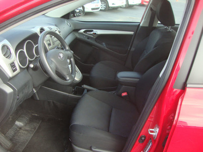 toyota matrix 2010 red hatchback matrix gasoline 4 cylinders front wheel drive automatic 45342