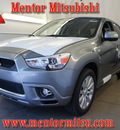 mitsubishi outlander sport 2011 lt  gray se gasoline 4 cylinders all whee drive automatic 44060