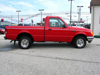 ford ranger 1997 red pickup truck xlt gasoline 4 cylinders rear wheel drive 4 speed with overdrive 45840