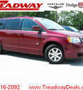 chrysler town and country 2008 dk  red van touring signature series gasoline 6 cylinders front wheel drive automatic 45840