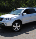 gmc acadia 2009 silver suv slt 1 gasoline 6 cylinders front wheel drive 6 speed automatic 44024