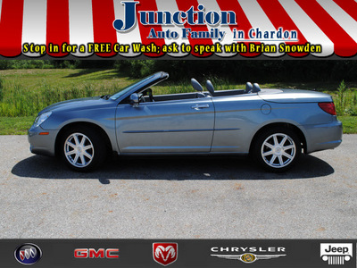 chrysler sebring 2008 gray limited gasoline 6 cylinders front wheel drive shiftable automatic 44024