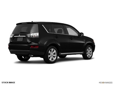 mitsubishi outlander 2011 black suv xls gasoline 6 cylinders front wheel drive automatic 44060