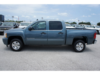 chevrolet silverado 1500 2011 blue lt flex fuel 8 cylinders 2 wheel drive 6 spd auto 77090